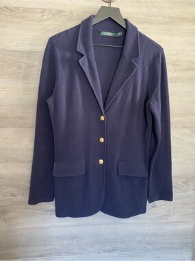 Lauren Ralph Lauren Cotton Blazer Sweater